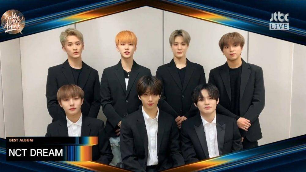 NCT Dream di Golden Disc Awards 2022 (youtube.com/GoldenDiscAwards)