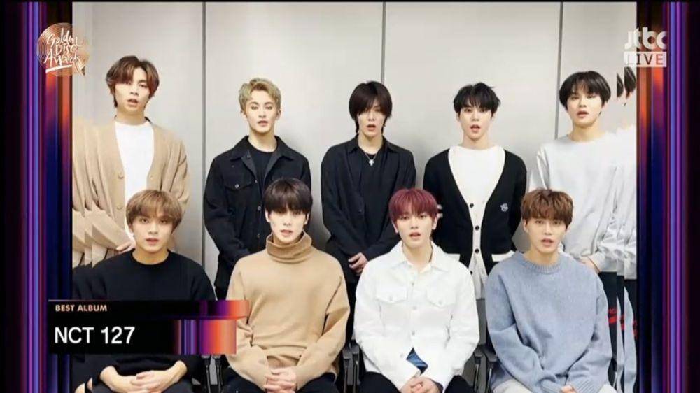 NCT 127 di Golden Disc Awards 2022 (youtube.com/GoldenDiscAwards)