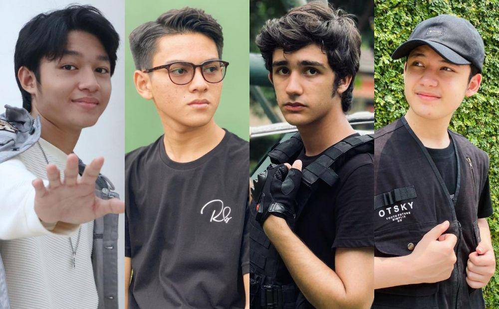 kolase artis pria yang masih berusia belasan tahun (instagram.com/kiesha.alvaro | instagram.com/rey_bong26 | instagram.com/emilianocortizo | instagram.com/alwiassegaf03)