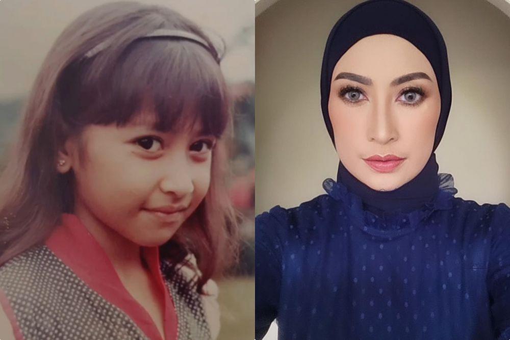 Manis Sejak Belia, 10 Potret Masa Kecil Annisa Trihapsari