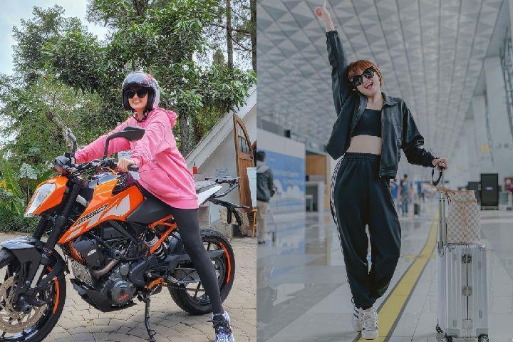 10 Potret Ceria Chika Jessica di Usia Hampir 34 Tahun, Single Happy