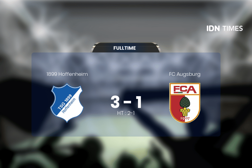 1899 Hoffenheim Curi Poin Penuh Atas Fc Augsburg
