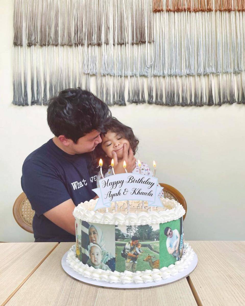 Haykal Kamil dan buah hati (instagram.com/tantrinamirah)