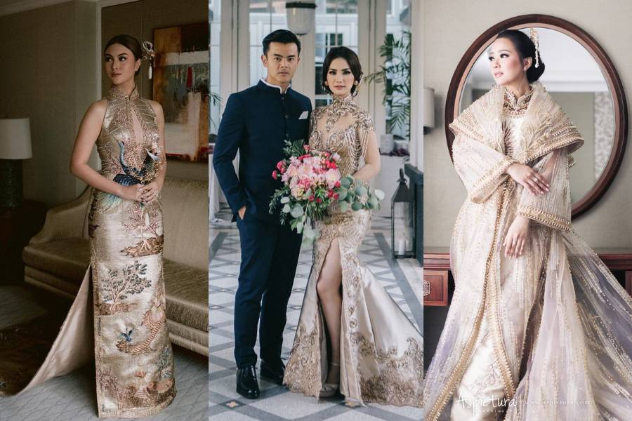 inspirasi busana sangjit (instagram.com/marcelladaryanani | instagram.com/dionwiyoko | instagram.com/yuanitachrist)