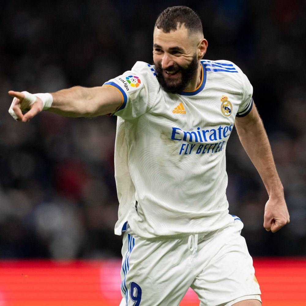 potret Karim Benzema (twitter.com/LaLiga)