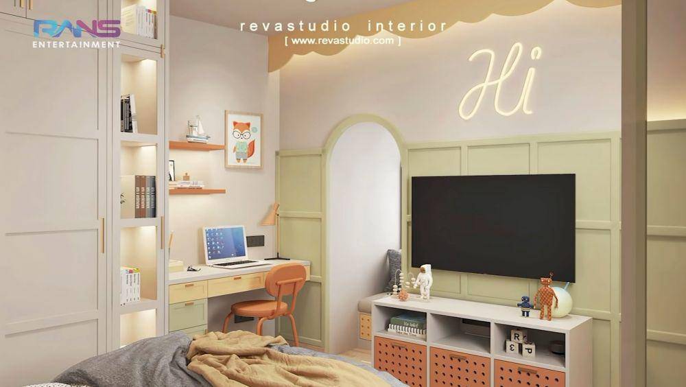 Konsep ruangan rumah baru keluarga Raffi Ahmad (youtube/Rans Entertainment)