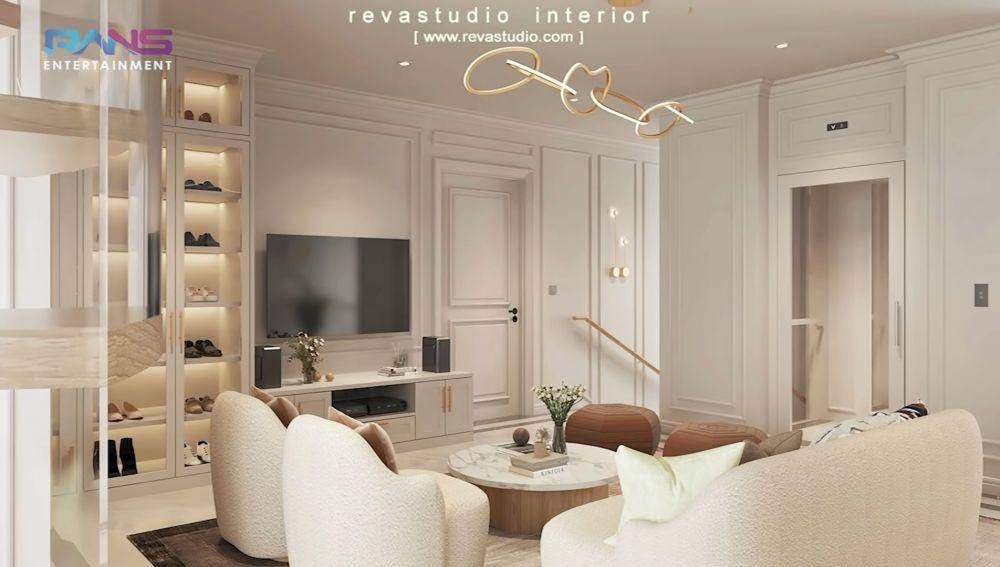 Konsep ruangan rumah baru keluarga Raffi Ahmad (youtube/Rans Entertainment)