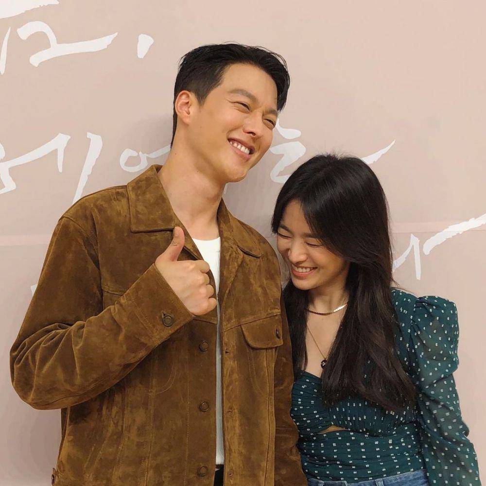 Jang Ki Yong dan Song Hye Kyo di balik layar Now, We Are Breaking Up (instagram.com/nowwearebreakingup_official)