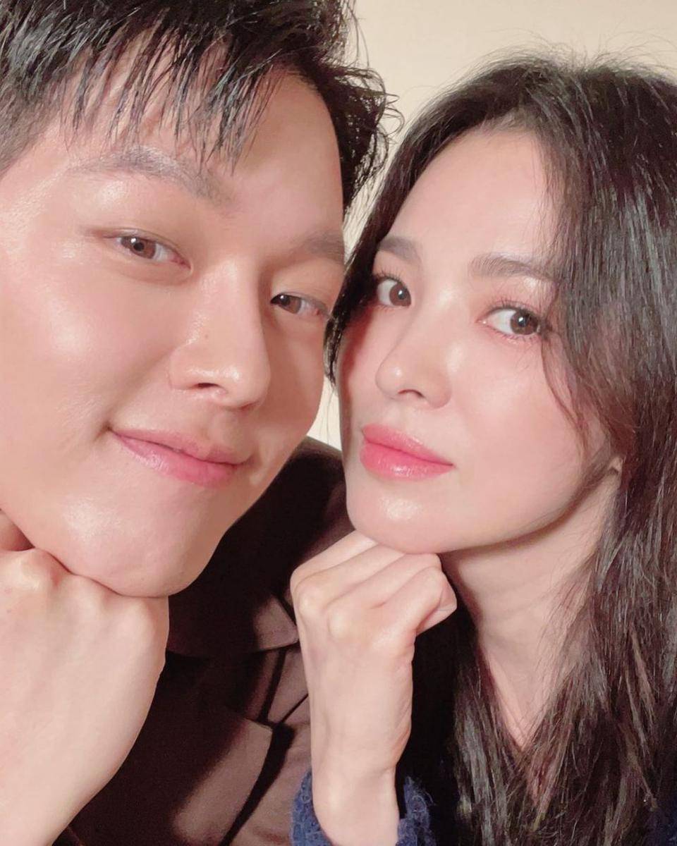 Jang Ki Yong dan Song Hye Kyo di balik layar Now, We Are Breaking Up (instagram.com/nowwearebreakingup_official)