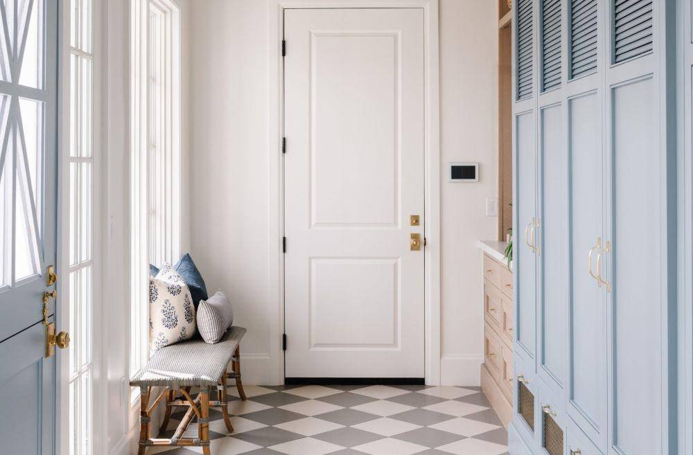 inspirasi dekorasi Mudroom (www.jacquelynclark.com)