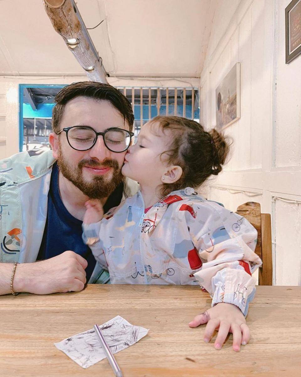 Irvan Farhad dan buah hati (instagram.com/hamidahrachmayanti)