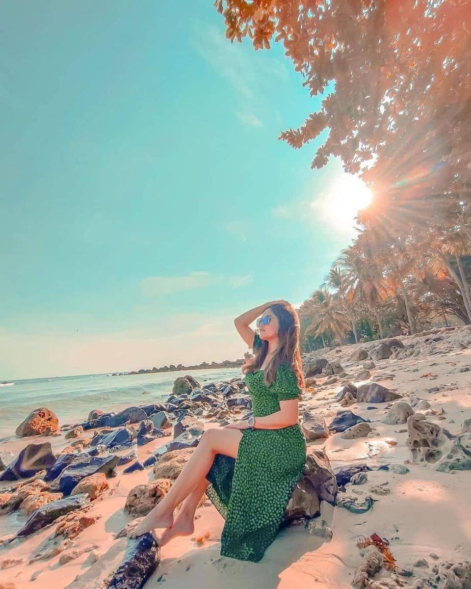 Pantai Tanjung Lesung, Pandeglang, Banten (instagram.com/lintangkecil_)