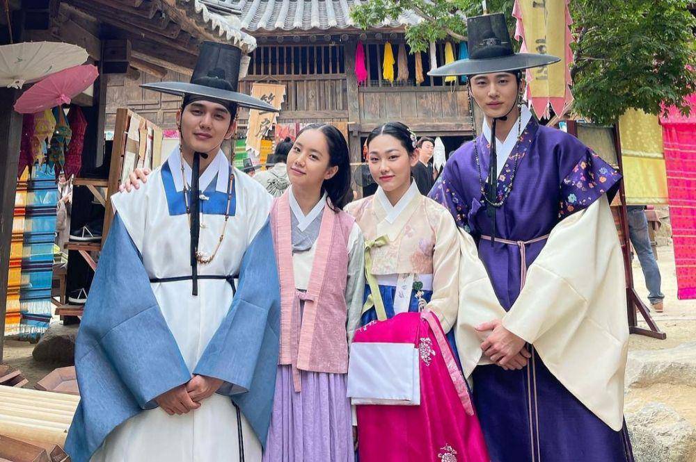 potret di balik layar drama Moonshine (instagram.com/hyeri0609)