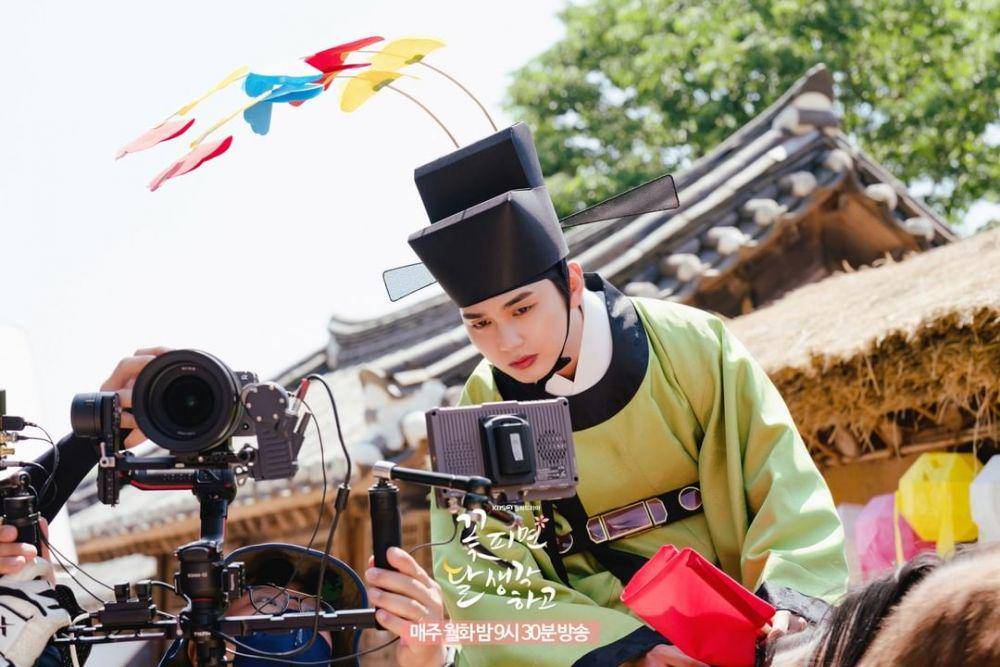 potret di balik layar drama Moonshine (instagram.com/kbsdrama)