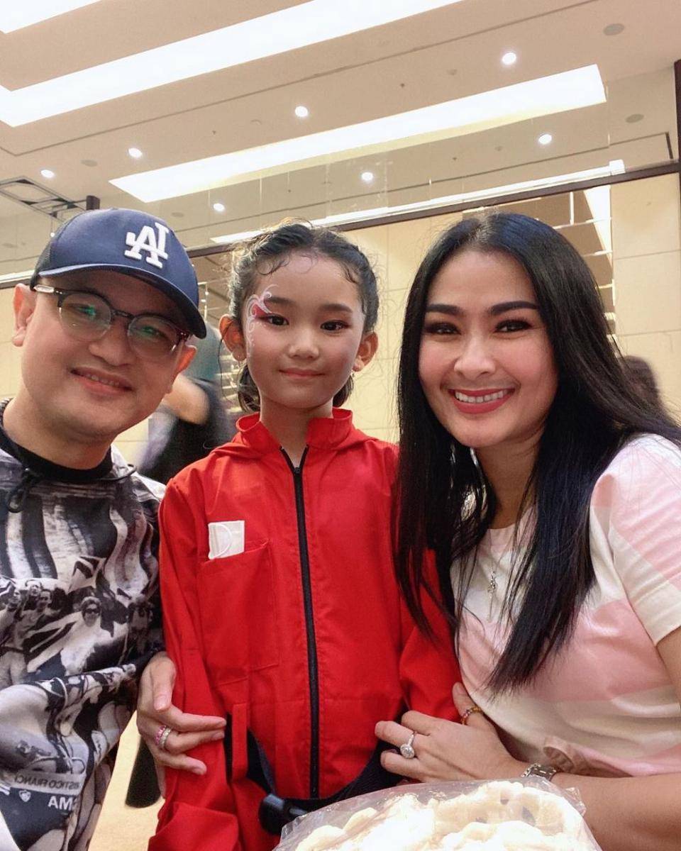 potret tamu di ultah Bilqis (Instagram.com/isdadahlia)