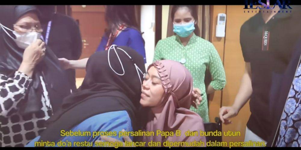 beda lahiran Nagita dan Lesti (youtube/Leslar Entertainment)