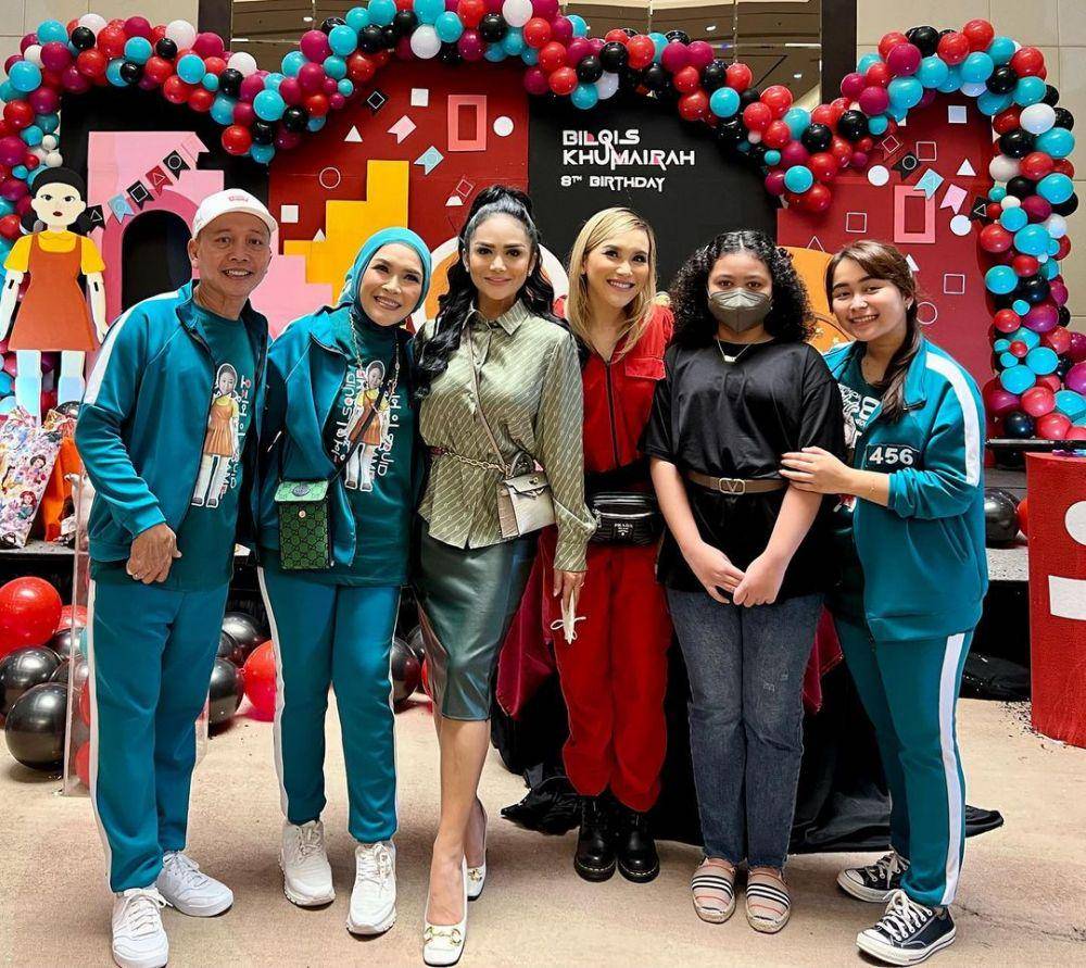 potret tamu di ultah Bilqis (Instagram.com/ krisdayantilemos)
