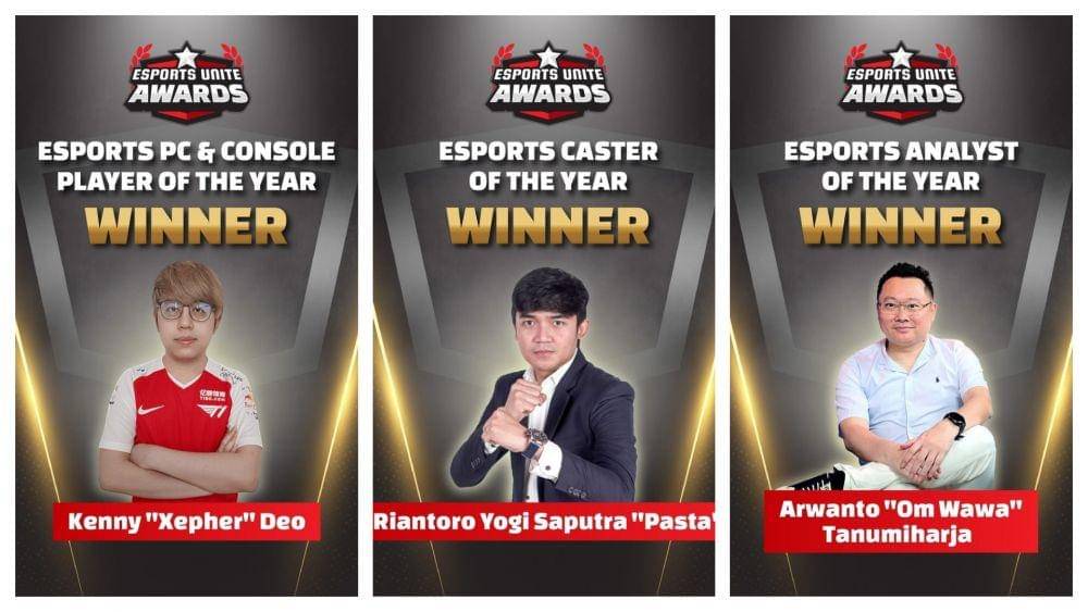 ilustrasi pemenang Esports Unite Awards 2021 (ggwp.id)