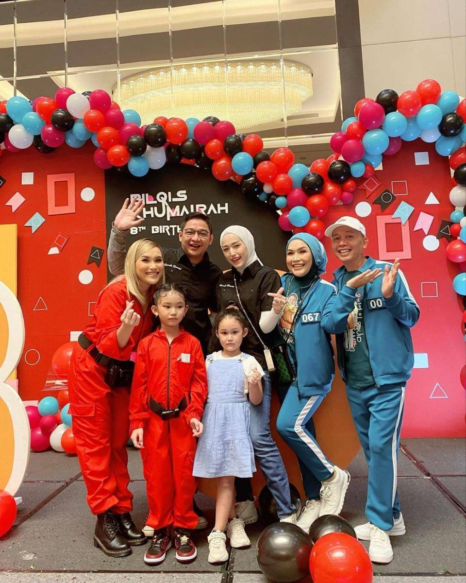 potret tamu di ultah Bilqis (Instagram.com/adeliapasha)
