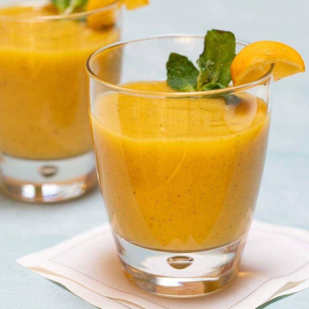 Smoothie pisang mangga (instagram.com/seasoned_kitchen)