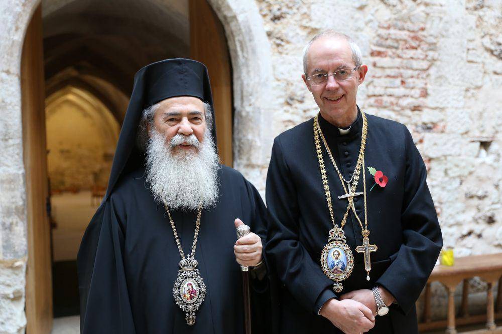 Theophilos III (twitter.com/Lambeth Palace)