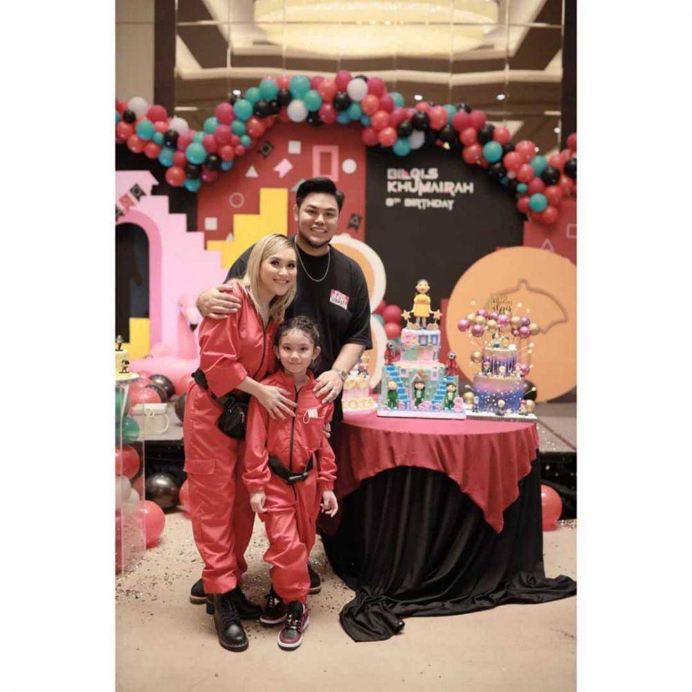 Potret ulang tahun Bilqis (instgram.com/lukmankarim)