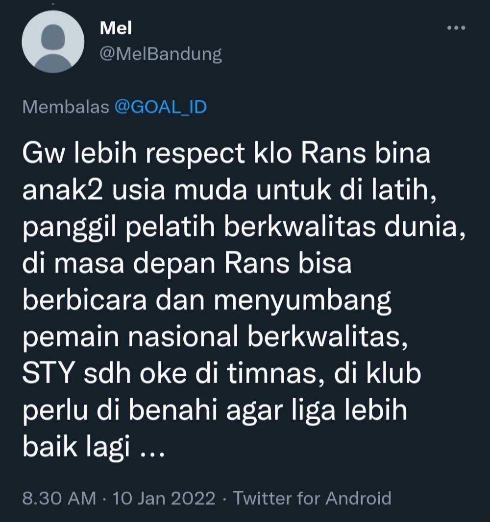 tanggapan terkait rumor Ozil (twitter.com/MelBandung)
