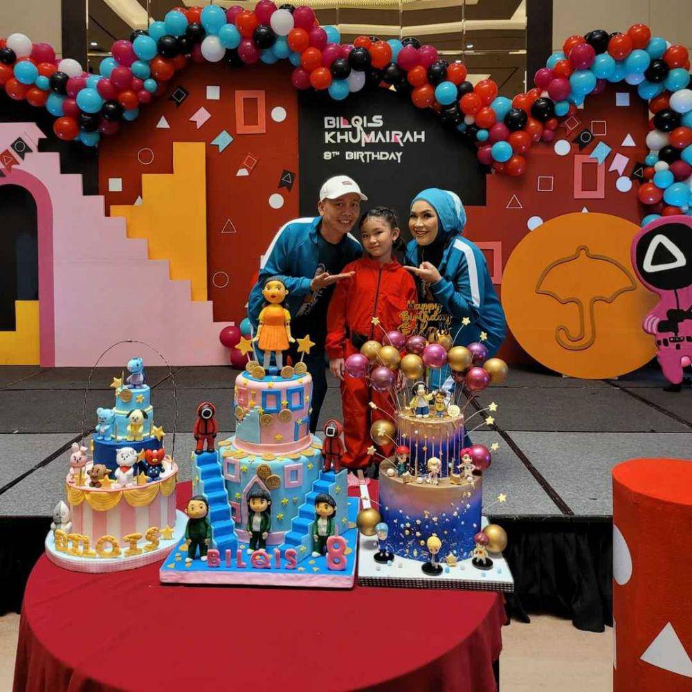 Potret ulang tahun Bilqis (instagram.com/mom_ayting92_)