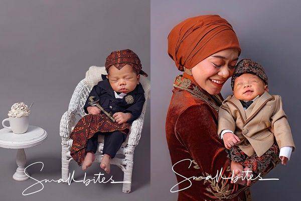 pemotretan newborn baby Leslar (Instagram.com/rittarrajagukguk)