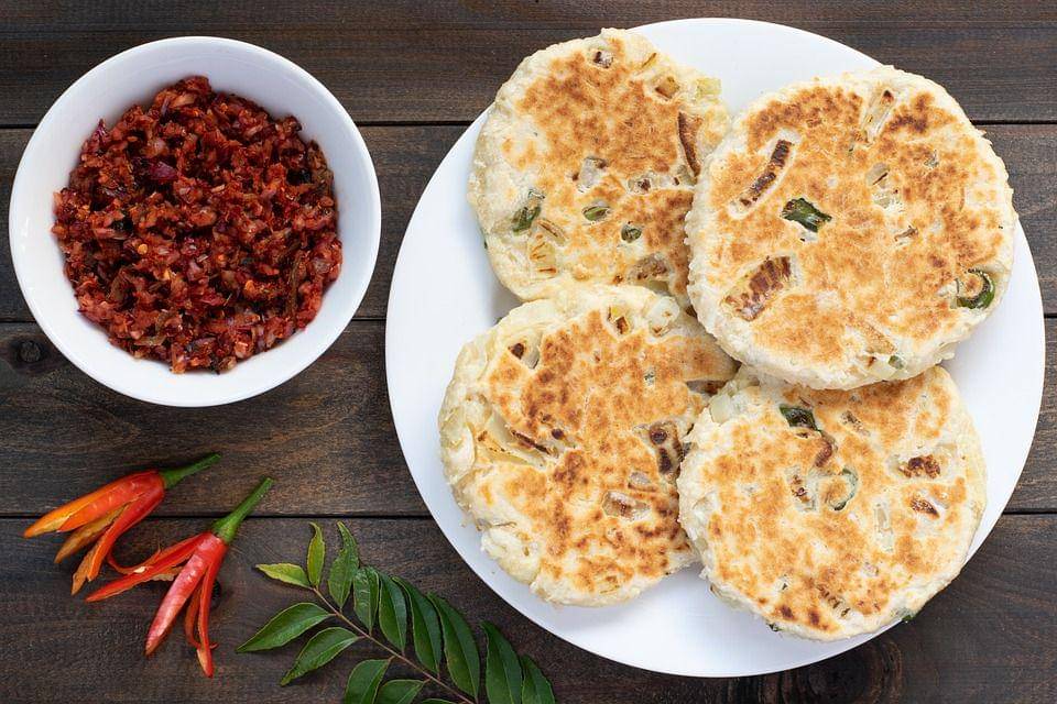 ilustrasi roti paratha daun bawang (pixabay.com/Kavinda F)