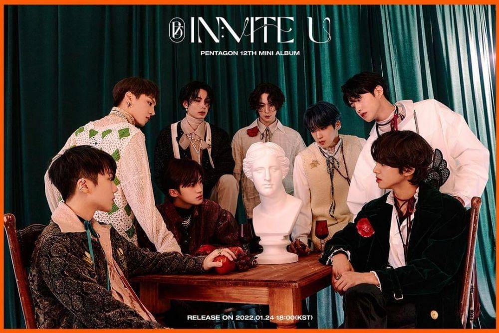 concept image mini album Pentagon IN:VITE U