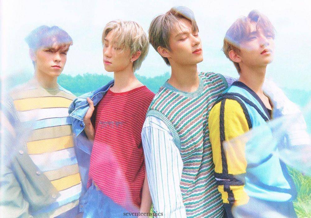 Anggota International Unit SEVENTEEN dalam pemotretan album An Ode (twitter.com/pledis_17)