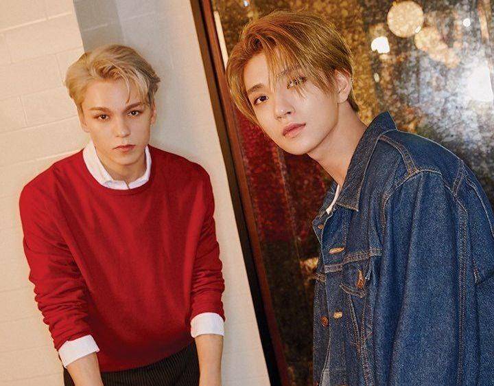 Anggota America Unit SEVENTEEN dalam pemotretan untuk ELLE (twitter.com/pledis_17)