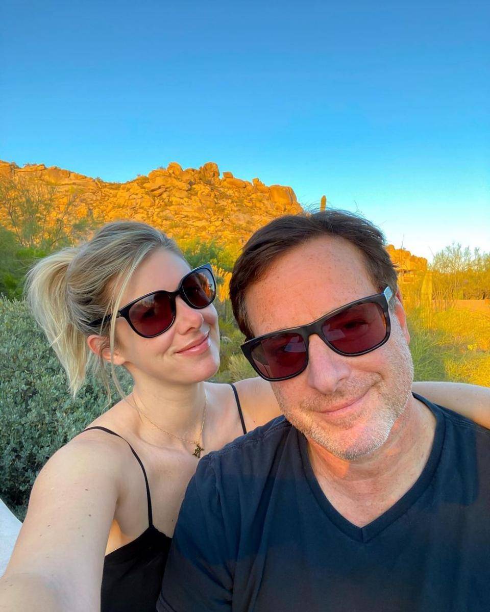 Kelly Rizzo, Bob Saget (instagram.com/eattravelrock)