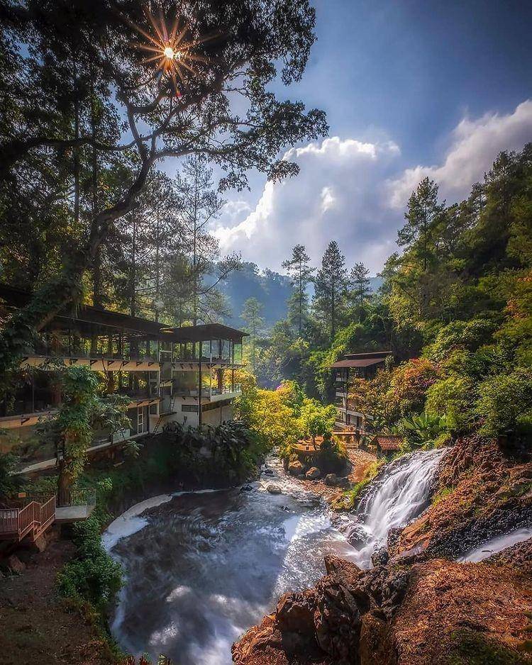 Maribaya Hotspiring, Lembang (Instagram.com/warmanwardhani)