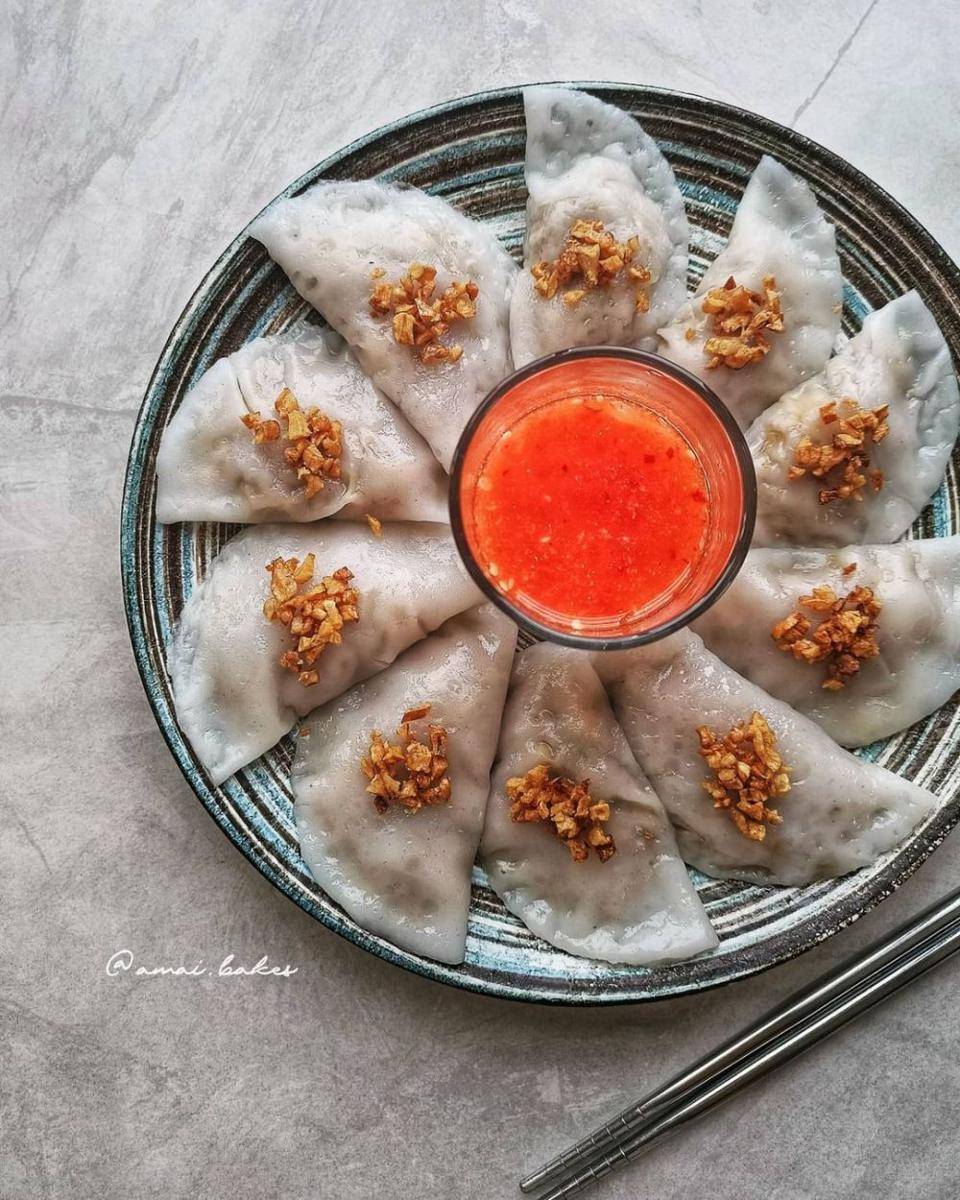 ilustrasi dumpling viral (instagram.com/amai.bakes)