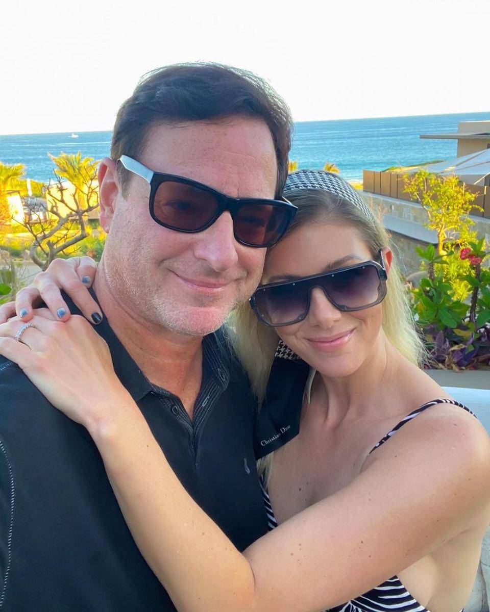 Bob Saget, Kelly Rizzo (instagram.com/eattravelrock)