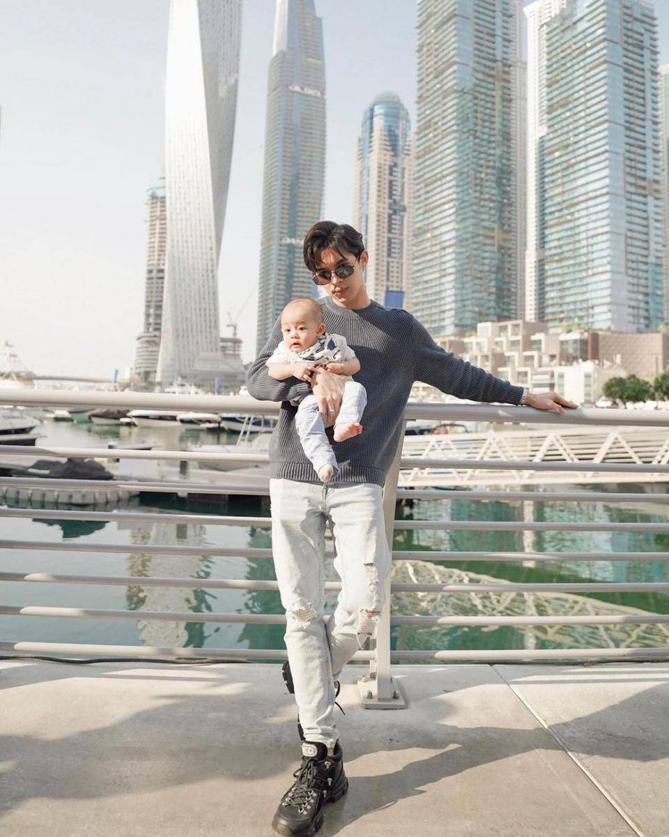 Dubai Marina, Uni Emirat Arab (instagram.com/rey_mbayang)