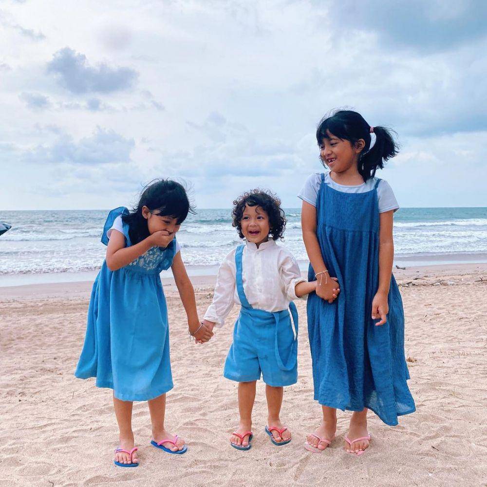 Megumi, Miguel, dan Miskha (instagram.com/natasharizkynew)