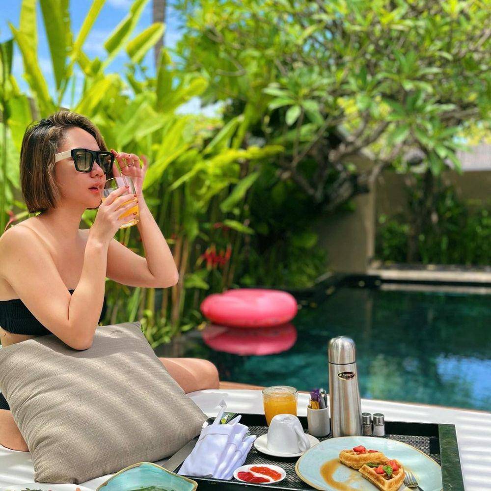 potret BCL di Bali (instagram.com/bclsinclair)