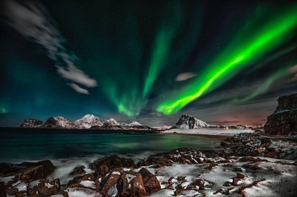 ilustrasi aurora (pexels.com/Stein Egil Liland)