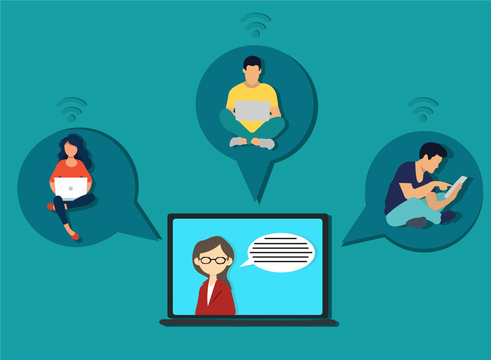 ilustrasi pembelajaran online (pixabay.com/HaticeEROL)