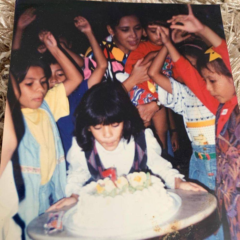 potret masa kecil Naysilla Mirdad (instagram.com/lydiakandou_)