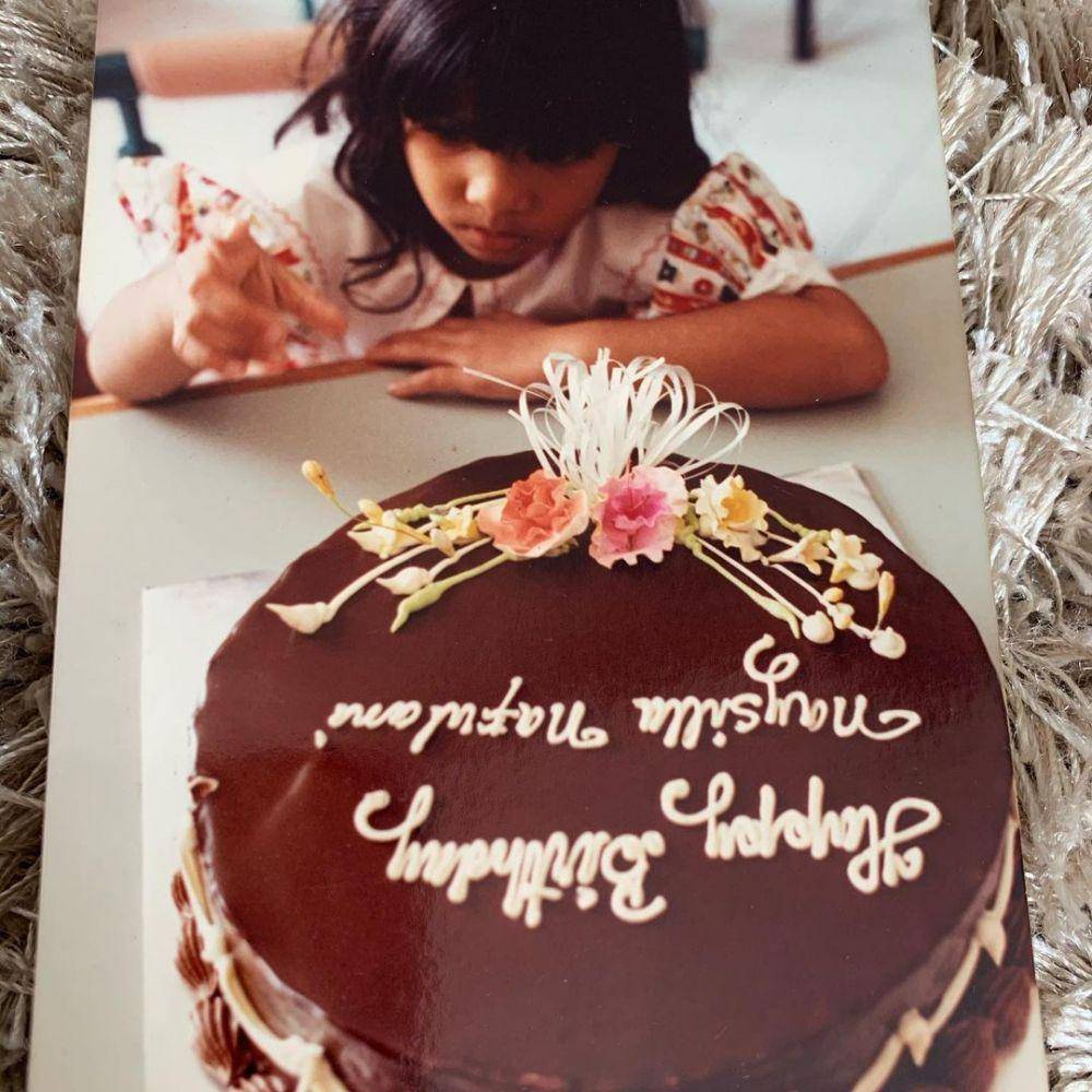 potret masa kecil Naysilla Mirdad (instagram.com/lydiakandou_)