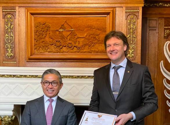 Perusahaan asal Belanda Verstegen meraih Primaduta Awards (Dok. Kemlu)