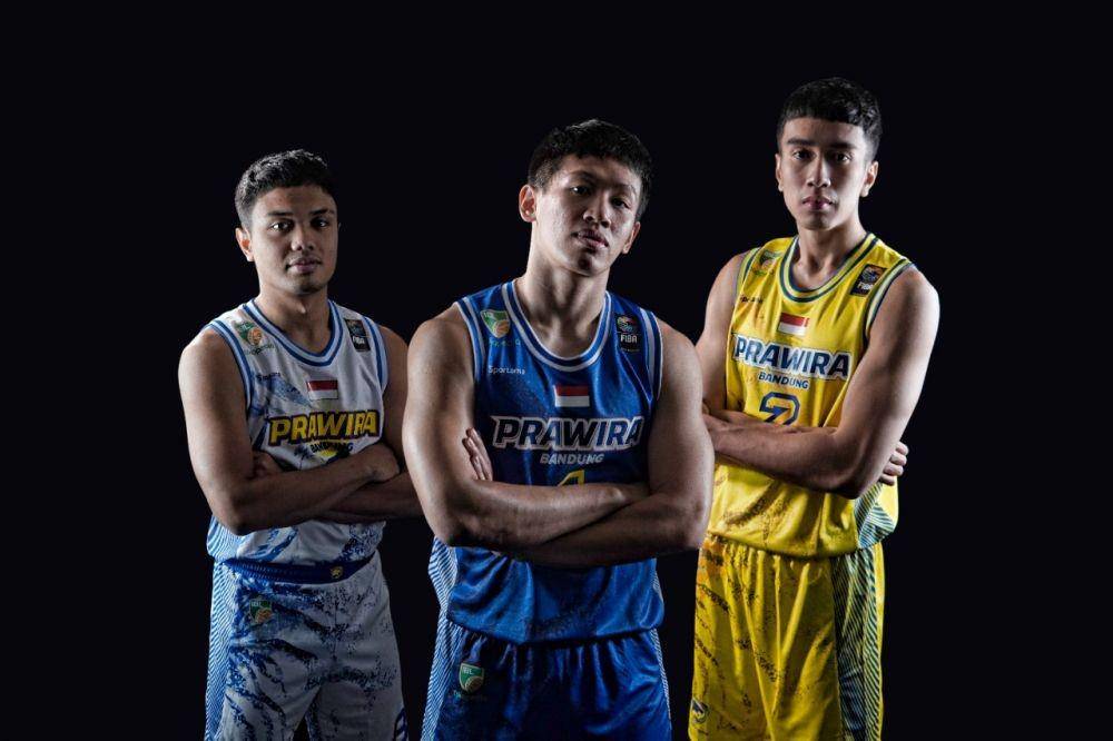 Jersey baru Prawira Bandung, klub IBL 2022. (dok. Prawira Bandung)