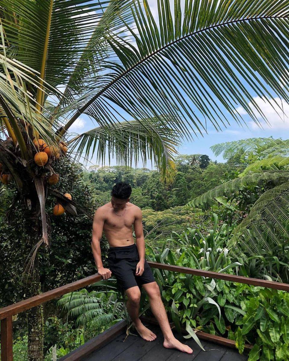 Rafael Adwel berlibur di Bali (instagram.com/aeladwel)