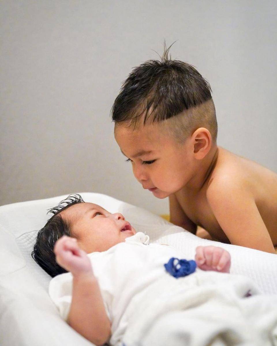 Kiano Tiger Wong dan Kenzo Eldrago Wong (instagram.com/baimwong)