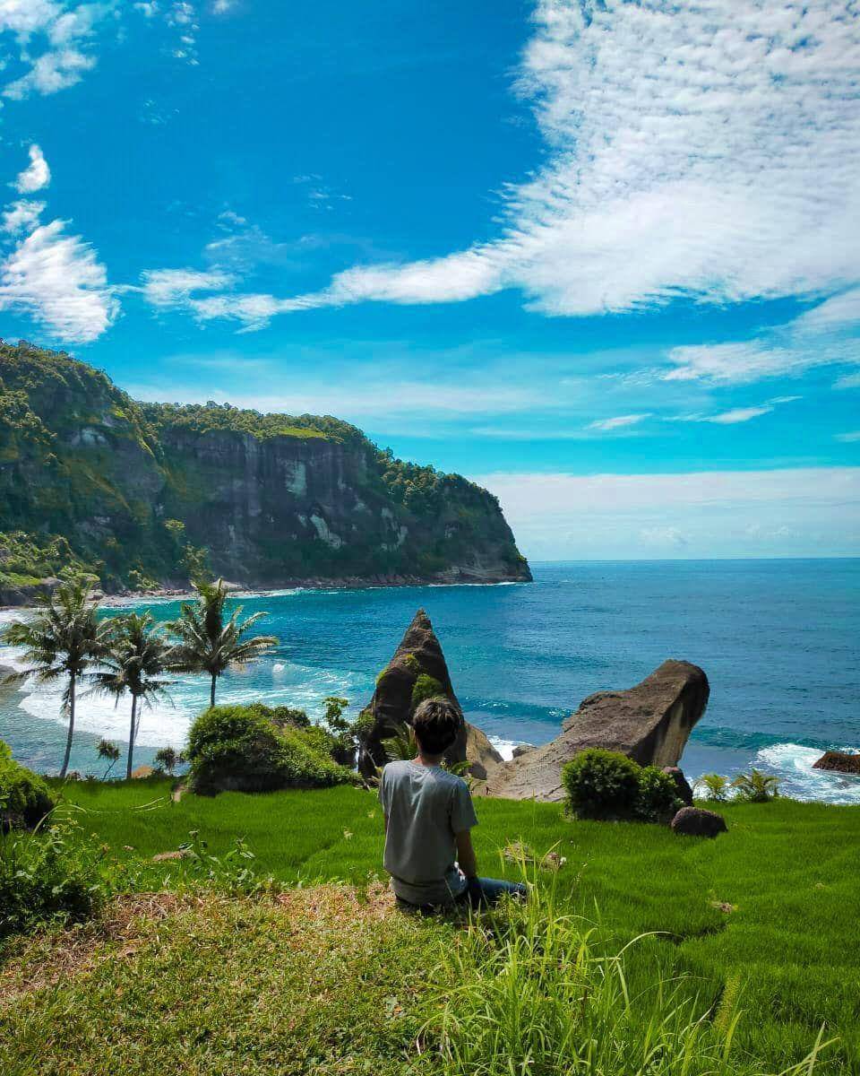 Pantai Pangasan. (instagram.com/gnjkx)