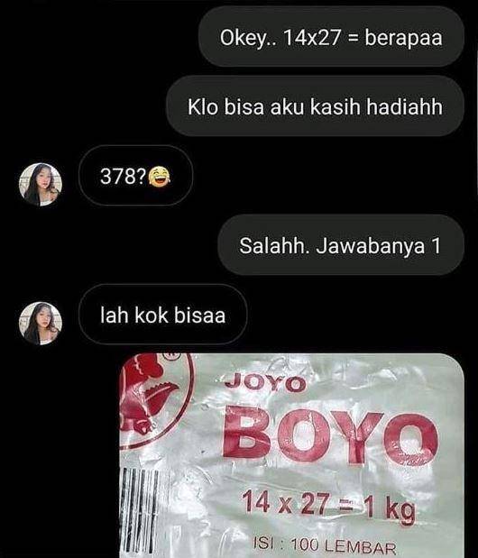 tebak-tebakan matematika bikin emosi (instagram.com/receh.id)